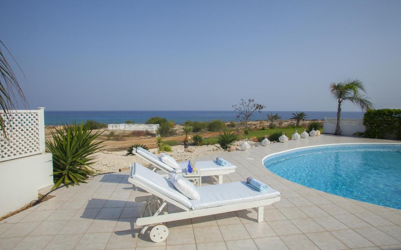 Mimoza Seafront Villa Protaras Exterior photo
